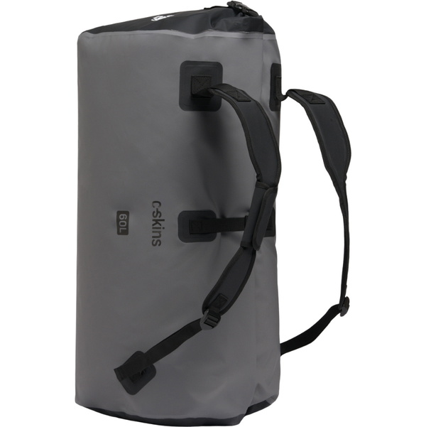 2026 C-Skins Storm Chaser 60L Dry Duffel Bag C-DBDSC60 - Storm Grey